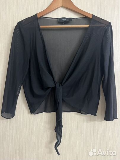Блузка накидка для платья декольте M-L