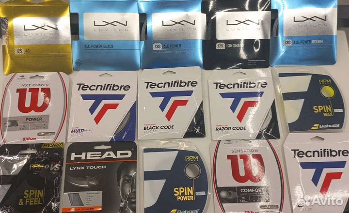 Натяжка ракетки стрингер теннис