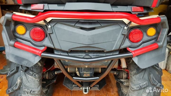 Бампер задний нижний на odes 650, 800, 1000