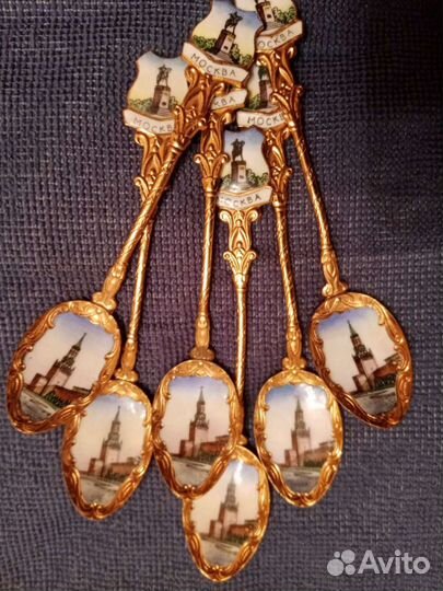 Ложки сувенирные коллекционные. Винтаж