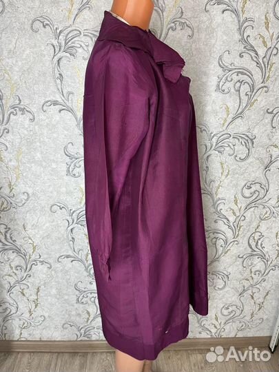 Платье Фиолетовый Шелк 19 Век