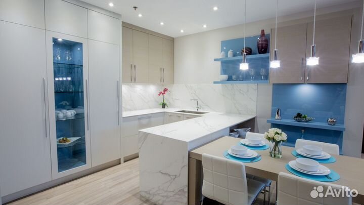 Кухня на заказ (цена за комплект) арт. 00122