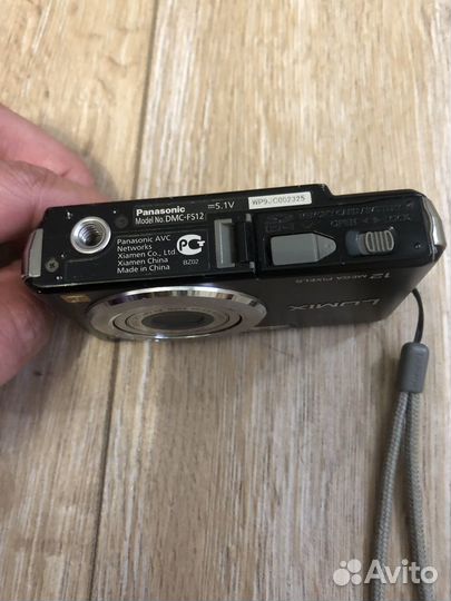 Компактный фотоаппарат panasonic lumix dmc-fs 12