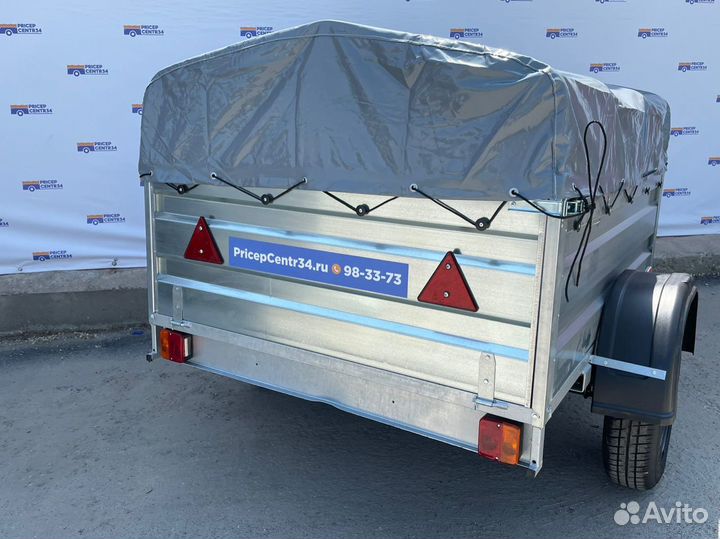 Прицеп легковой 1,7х1,3м Высокий борт цинк