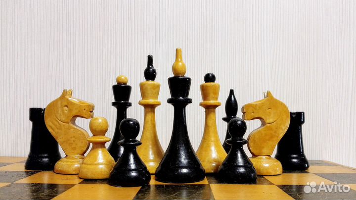 Шахматы СССР Деревянные Гроссмейстерские Большие