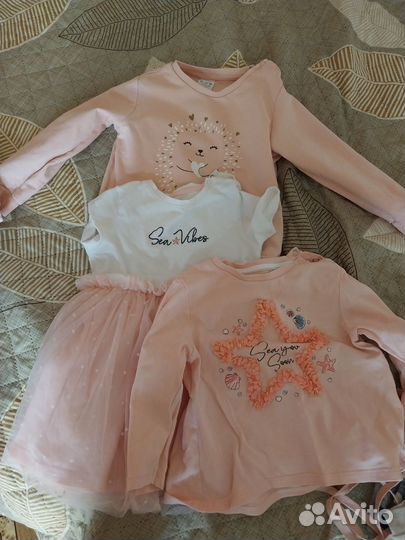 Кофта. Платье на девочку