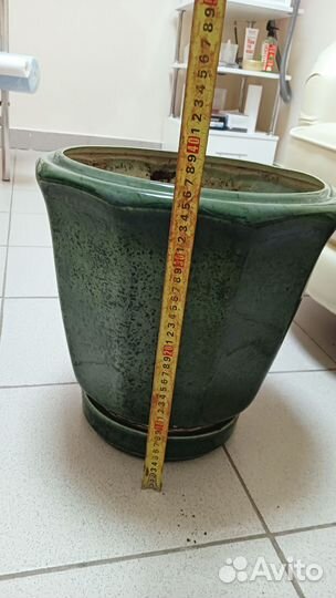 Горшок для цветов керамика большой