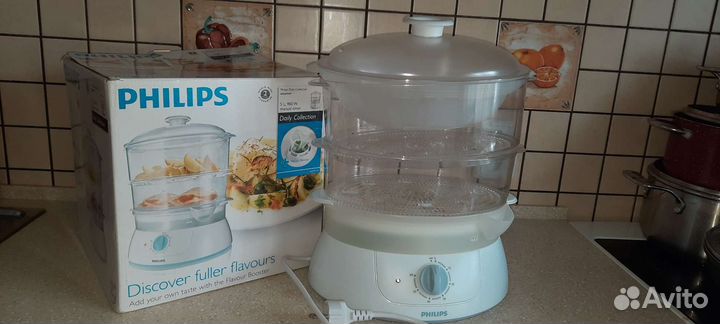 Пароварка philips