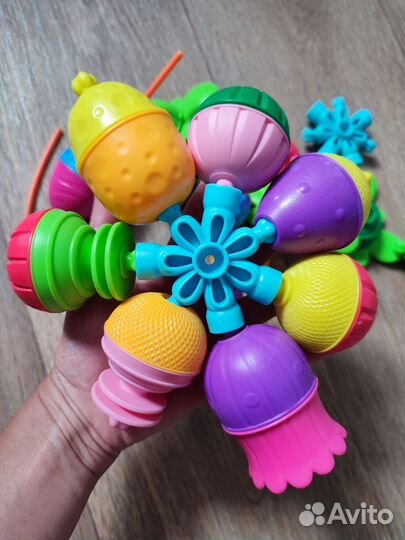 Развивающая игрушка конструктор lalaboom