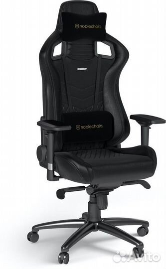 Игровое кресло Noblechairs epic Real Leather NBL-RL-BLA-001