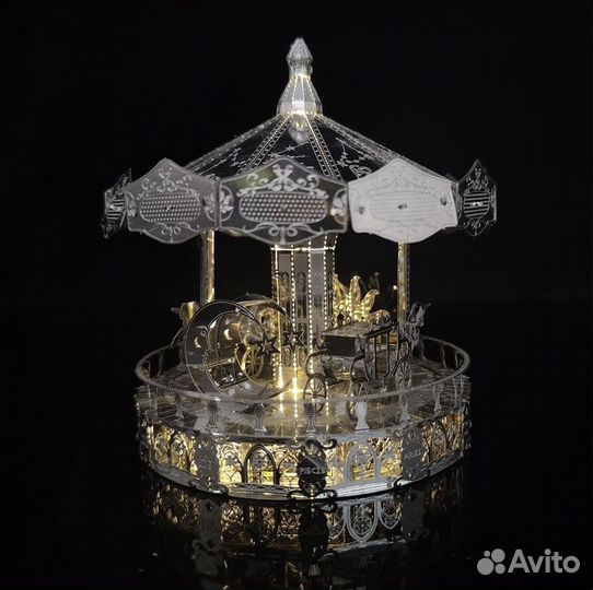 3D Металлический пазл конструктор созвездие коня