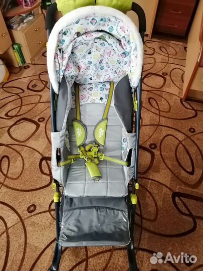 Детские санки коляска с колесами