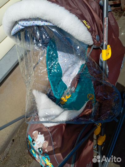 Детские санки коляска бу