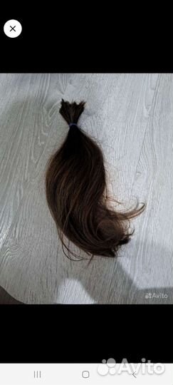 Волосы натуральные срез 40см