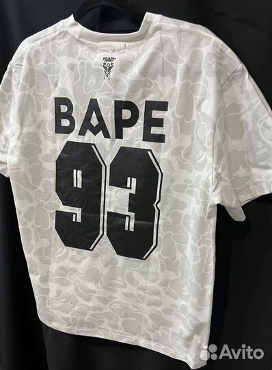 Футболка Bape inter miami белая