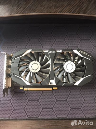Видеокарта gtx 1060 3gb msi