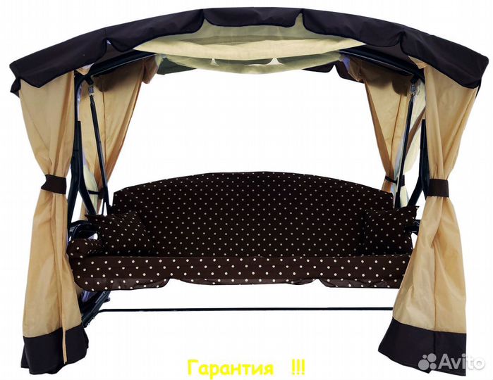 Садовые Качели 4-х местные Сахара