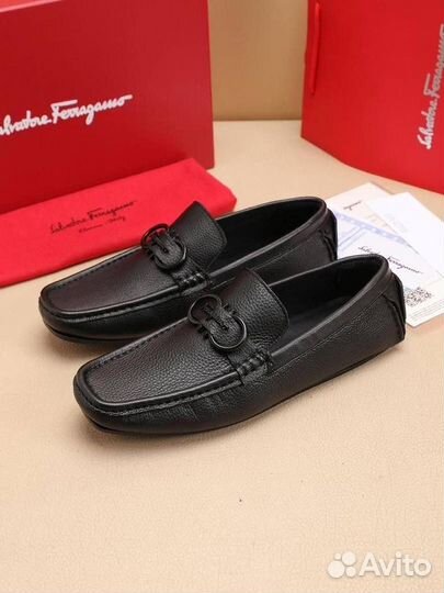 Мужские мокасины salvatore ferragamo