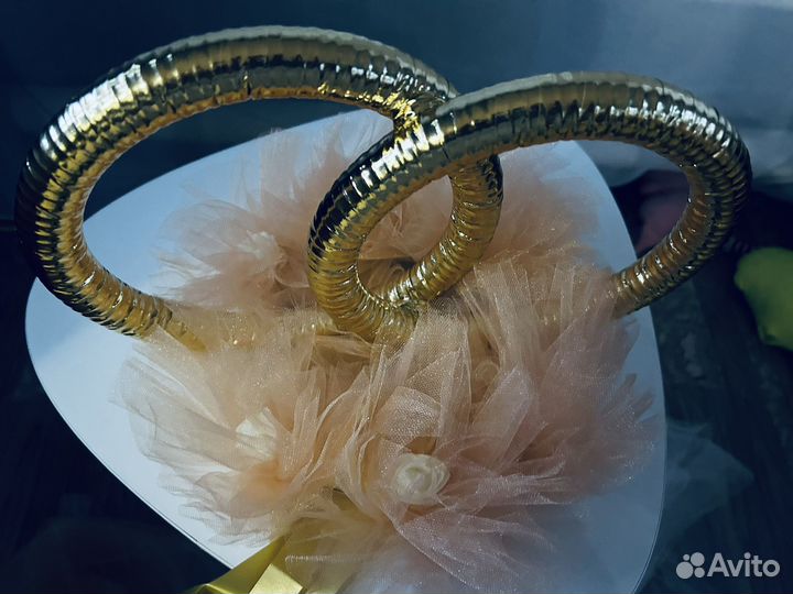 Свадебное украшение авто