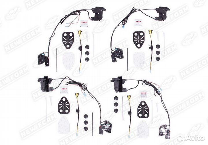 Доводчики дверей Toyota Land Cruiser 200