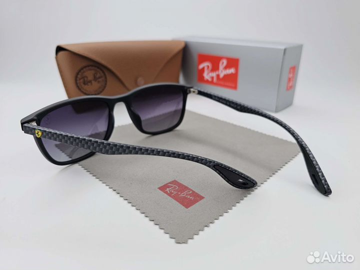 Очки Ray Ban 8362 Ferrari Polarized Фиолетовые