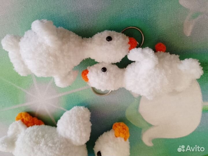 Плюшевые игрушки брелки, брелоки, ручная работа