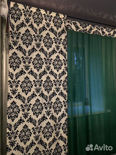 Шторы+тюль