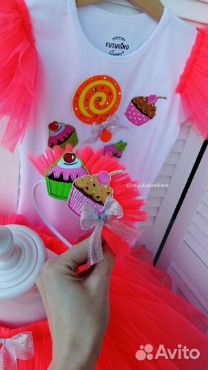 Костюм конфетки/пироженое/леденец на заказ