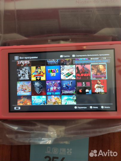 Nintendo Switch Lite 256 гб Новый прошитый