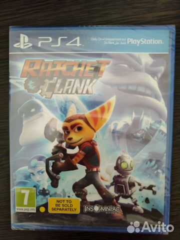 Игра Ratchet Clank для PS4 на русском, новая