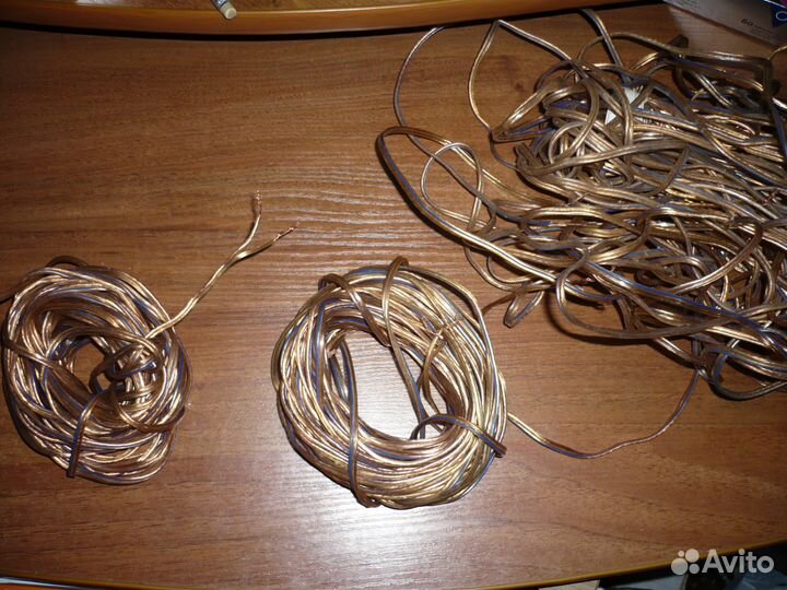 Провода акустические для колонок, сабвуфера