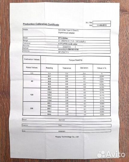 Электронный динамометрический адаптер 1/2