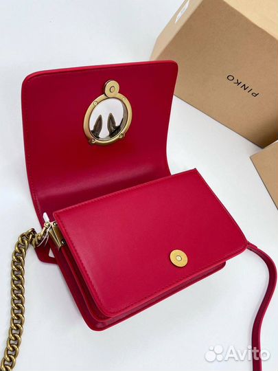Pinko сумка красная новая