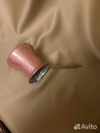 Турка для кофе медная