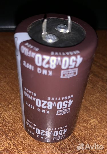 Конденсаторы электролитические 820 мкФ 450V