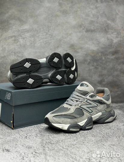 Кроссовки new balance 9060 серые