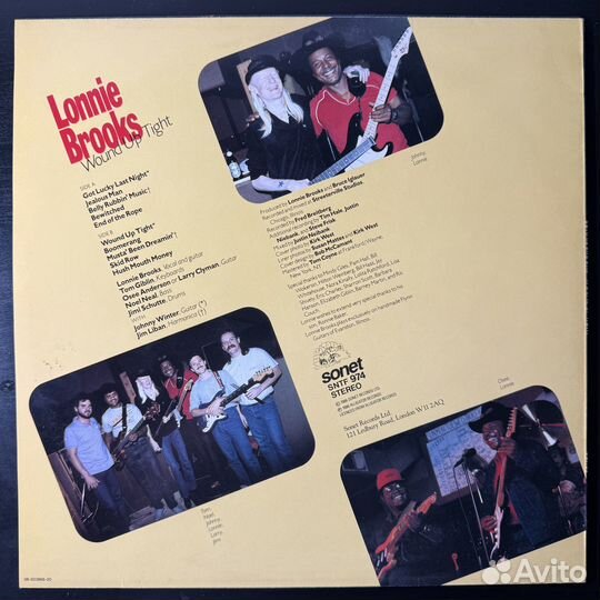 Lonnie Brooks – Wound Up Tight (1986г.)