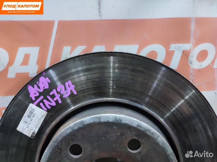 Диск тормозной передний Audi A4 B8/8K 2007