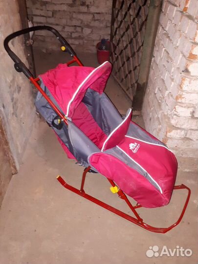 Коляска санки