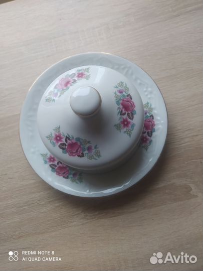 Масленка фарфор Польша