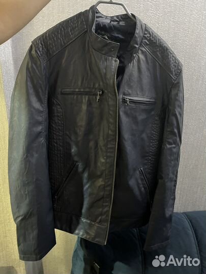 Куртка экокожа весна-осень 48 р-р