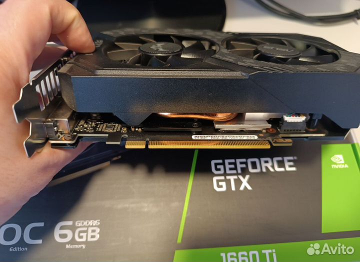 Видеокарта Asus gtx 1660 ti 6gb