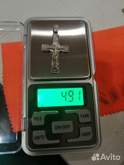 Серебряный крест 925