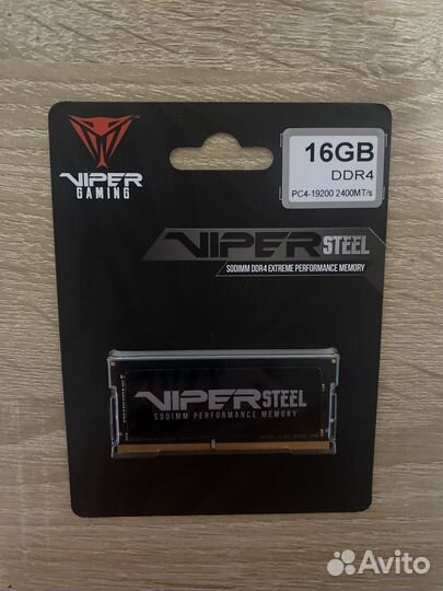 Оперативная память ddr4 16gb 2400MHz SO-dimm