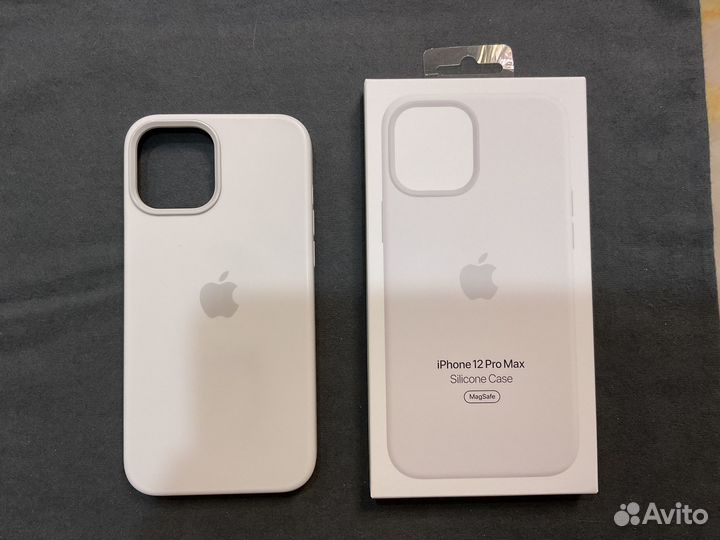 Чехол Apple для iPhone 12 Pro Max оригинал белый