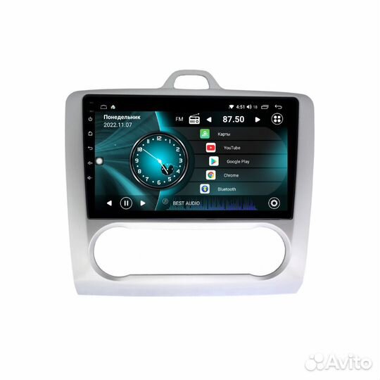 Магнитола Ford Focus 2 андроид