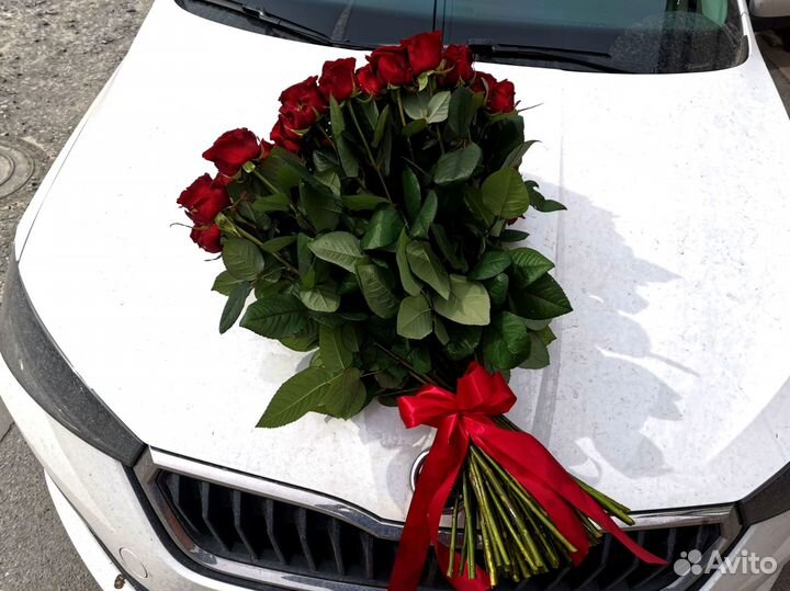 Розы, букет цветов, 101 роза. Розы опт