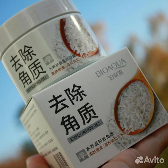 Скраб-гель (скатка) bioaqua С экстрактом Риса