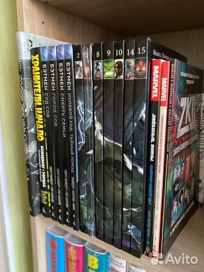 Комиксы: Бэтмен, Ашет и тд