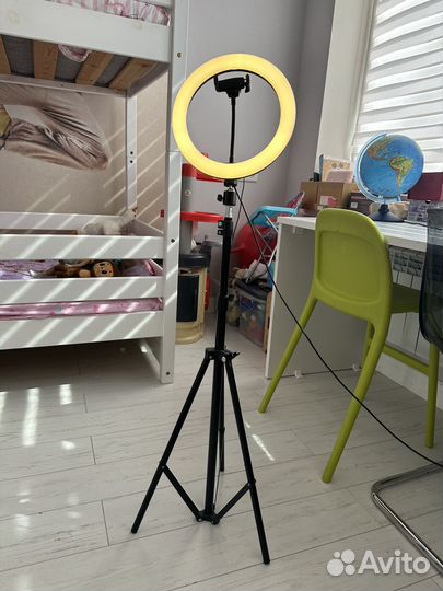 Кольцевая лампа бу